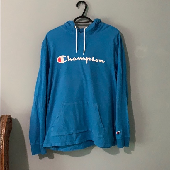 champion thin hoodie